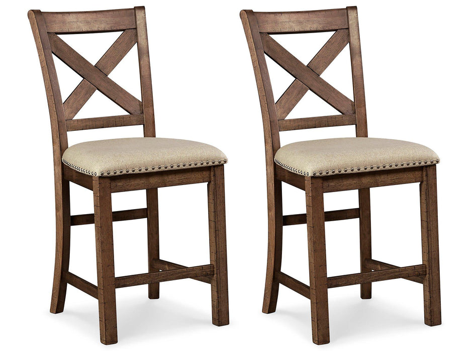 Moriville Bar Stool Set - Furniture Max (Falls Church,VA) *