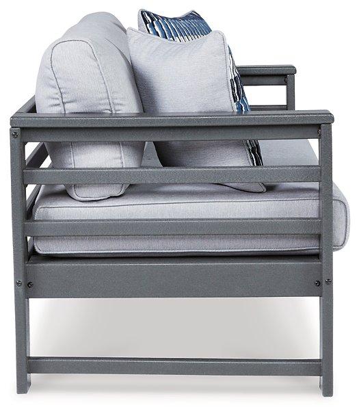 Amora Outdoor Loveseat with Cushion - Furniture Max (Falls Church,VA) *