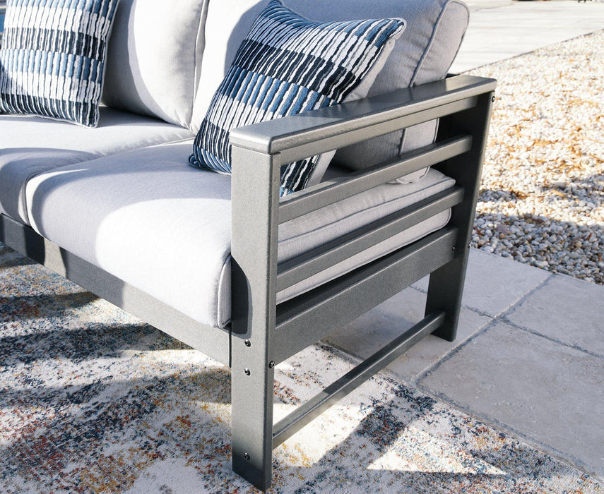 Amora Outdoor Loveseat with Cushion - Furniture Max (Falls Church,VA) *