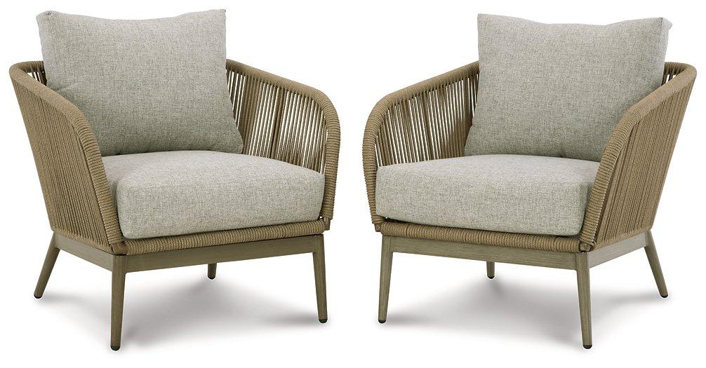 Swiss Valley Lounge Chair with Cushion (Set of 2) - Furniture Max (Falls Church,VA) *