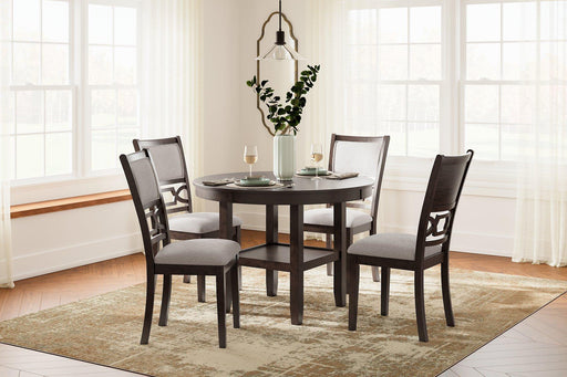 Langwest Dining Table and 4 Chairs (Set of 5) - Furniture Max (Falls Church,VA) *