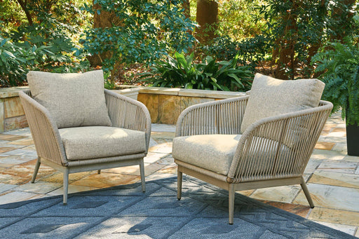 Swiss Valley Lounge Chair with Cushion (Set of 2) - Furniture Max (Falls Church,VA) *