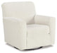 Herstow Swivel Glider Accent Chair - Furniture Max (Falls Church,VA) *