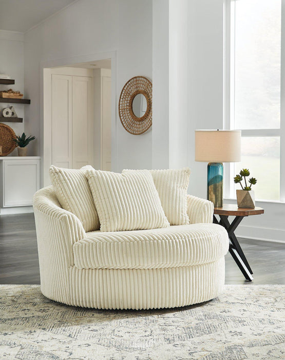 Lindyn Oversized Swivel Accent Chair - Furniture Max (Falls Church,VA) *
