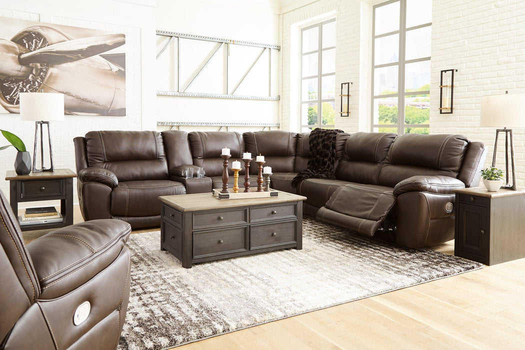 Dunleith 6-Piece Sectional w/ Recliner - Furniture Max (Falls Church,VA) *