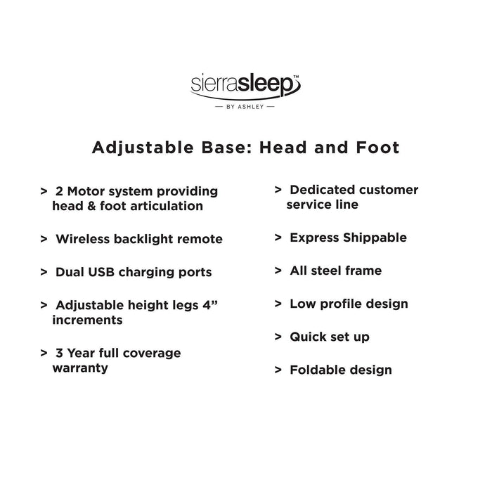 Head-Foot Model-Good Adjustable Base - Furniture Max (Falls Church,VA) *