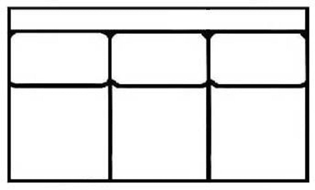 Luckenbach Armless Sofa - Furniture Max (Falls Church,VA) *