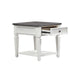 Liberty Allyson Park Drawer End Table in Wirebrushed White - Furniture Max (Falls Church,VA) *