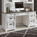 Liberty Allyson Park Jr. Executive Credenza with Hutch in Wirebrushed White - Furniture Max (Falls Church,VA) *