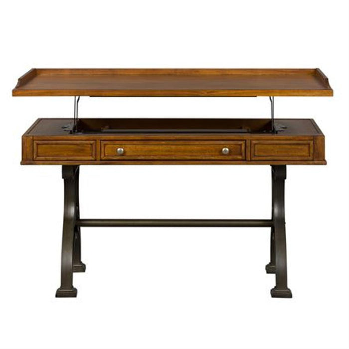 Liberty Arlington House Lift Top Writing Desk in Cobblestone Brown - Furniture Max (Falls Church,VA) *