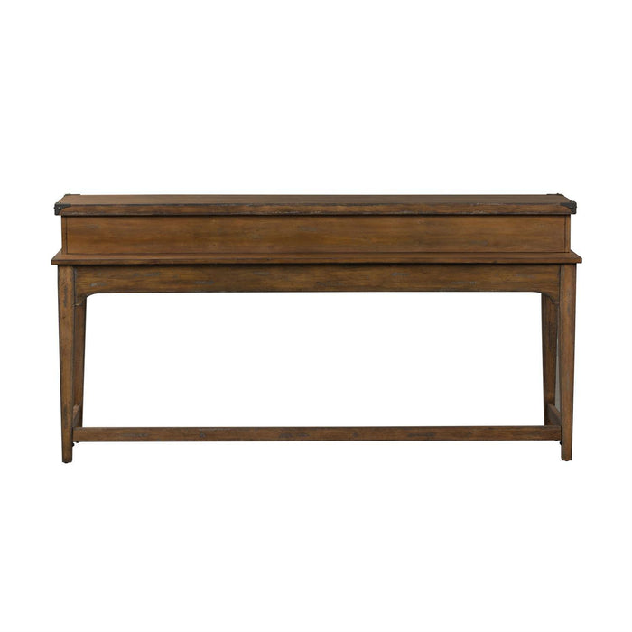 Liberty Aspen Skies Console Table in Weathered Brown - Furniture Max (Falls Church,VA) *