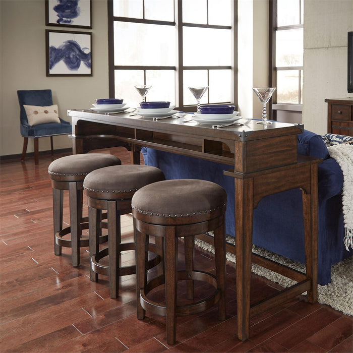 Liberty Aspen Skies Swivel Barstool in Russet Brown - Furniture Max (Falls Church,VA) *