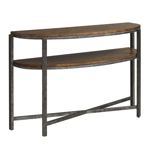 Liberty Breckinridge Demilune Sofa Table in Mahogany - Furniture Max (Falls Church,VA) *