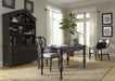 Liberty Chesapeake Credenza with Hutch in Wire Brushed Antique Black 493-HO-CHS - Furniture Max (Falls Church,VA) *
