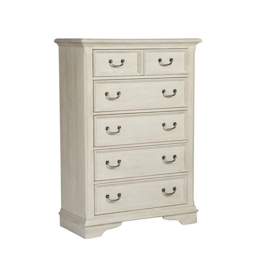 Liberty Funiture Bayside Drawer Chest in Antique White - Furniture Max (Falls Church,VA) *
