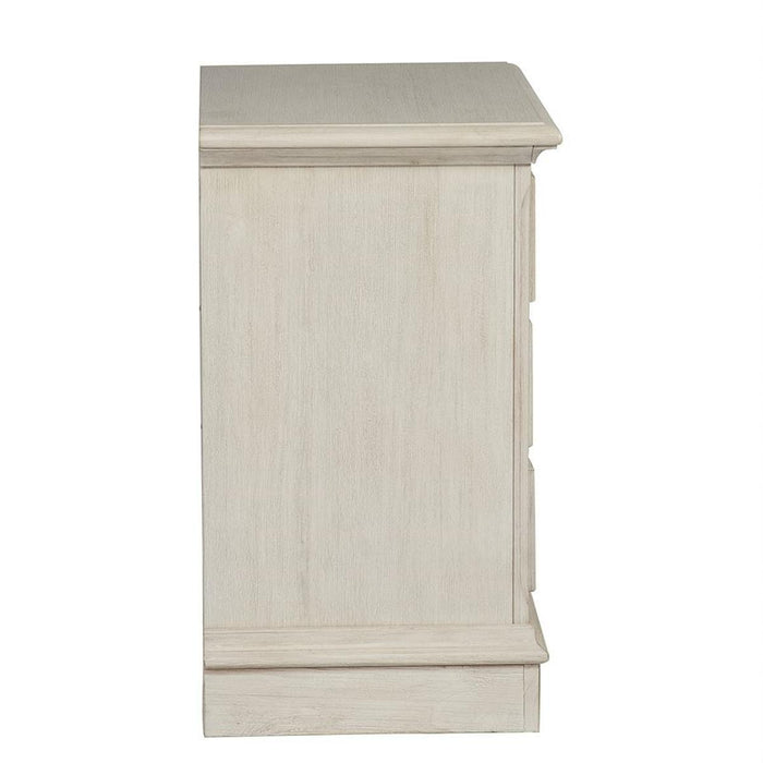 Liberty Furniture Bayside Drawer Nightstand  in Antique White - Furniture Max (Falls Church,VA) *