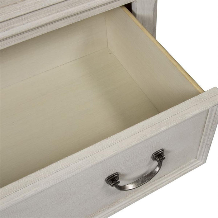 Liberty Furniture Bayside Drawer Nightstand  in Antique White - Furniture Max (Falls Church,VA) *