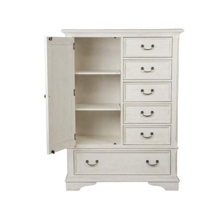 Liberty Funiture Bayside Gentleman's Chest  in Antique White