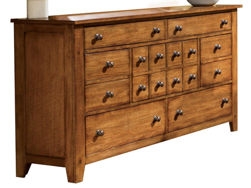 Liberty Furniture Grandpa's Cabin Dresser in Age Oak - Furniture Max (Falls Church,VA) *