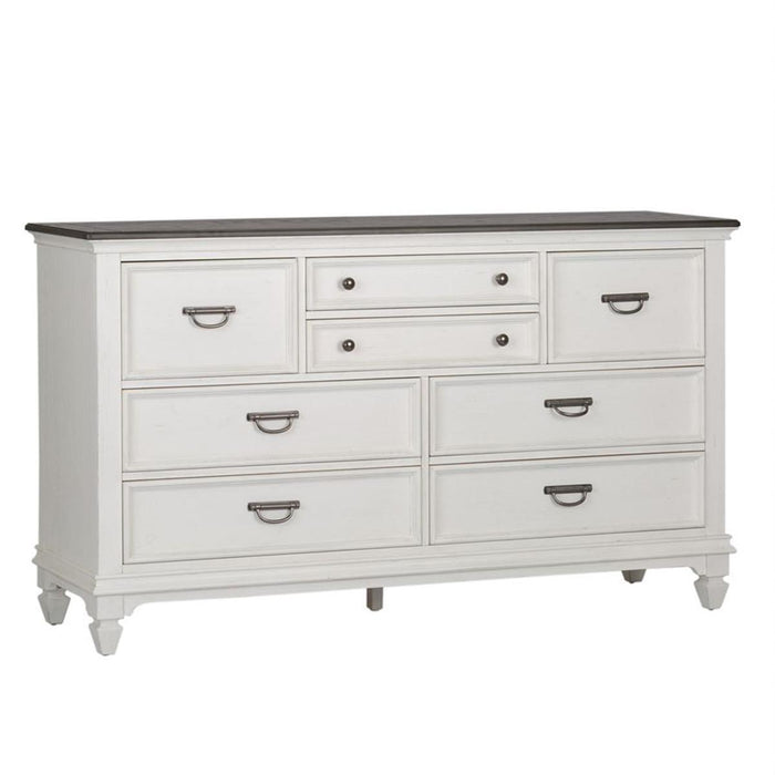 Liberty Furniture Allyson Park Drawer Dresser in Wirebrushed White