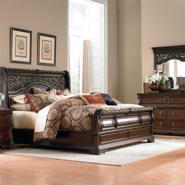 Liberty Furniture Arbor Place Sleigh Footboard King Bed - Furniture Max (Falls Church,VA) *