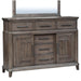 Liberty Furniture Artisan Prairie Drawer Chesser in Wirebrushed aged oak with gray dusty wax - Furniture Max (Falls Church,VA) *