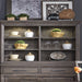 Liberty Furniture Artisan Prairie Sliding Door Hutch in Aged Oak - Furniture Max (Falls Church,VA) *