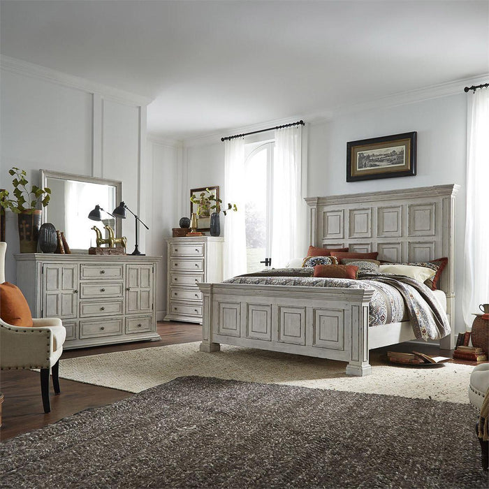 Liberty Furniture Big Valley Mirror in Whitestone - Furniture Max (Falls Church,VA) *