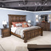 Liberty Furniture Big Valley King Panel Bed in Brownstone - Furniture Max (Falls Church,VA) *