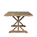 Liberty Furniture Carolina Lakes Trestle Table in Weathered Gray - Furniture Max (Falls Church,VA) *