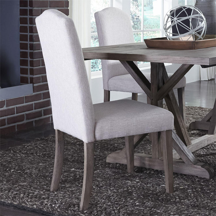 Liberty Furniture Carolina Lakes Upholstered Side Chair (RTA) in Tan (Set of 2) - Furniture Max (Falls Church,VA) *