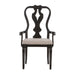 Liberty Furniture Chesapeake Splat Back Arm Chair (RTA) in Antique Black (Set of 2) - Furniture Max (Falls Church,VA) *
