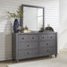 Liberty Furniture Cottage View Drawer Dresser in Dark Gray - Furniture Max (Falls Church,VA) *