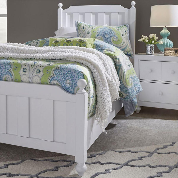 Liberty Furniture Cottage View Twin Panel Bed in White - Furniture Max (Falls Church,VA) *