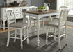 Liberty Furniture Cumberland Creek Gathering Table in Nutmeg/White - Furniture Max (Falls Church,VA) *