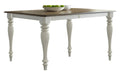 Liberty Furniture Cumberland Creek Rectangular Leg Table in Nutmeg/White - Furniture Max (Falls Church,VA) *