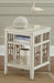 Liberty Furniture Dockside II Chair Side Table in White - Furniture Max (Falls Church,VA) *