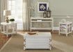 Liberty Furniture Dockside II Chair Side Table in White - Furniture Max (Falls Church,VA) *