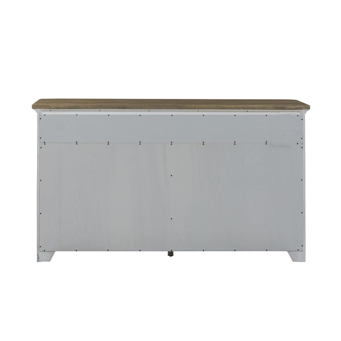 Liberty Furniture Farmhouse Reimagined Server in Antique White - Furniture Max (Falls Church,VA) *