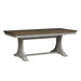 Liberty Furniture Farmhouse Reimagined Trestle Dining Table in Antique White - Furniture Max (Falls Church,VA) *