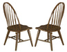 Liberty Furniture Hearthstone Windsor Back Side Chair  in Rustic Oak (Set of 2) - Furniture Max (Falls Church,VA) *