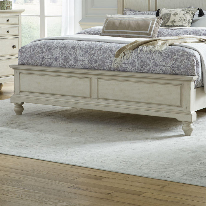 Liberty Furniture High Country Queen Panel Bed in Antique White - Furniture Max (Falls Church,VA) *