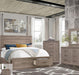 Liberty Furniture Horizons Queen Panel Storage Bed in Graystone - Furniture Max (Falls Church,VA) *