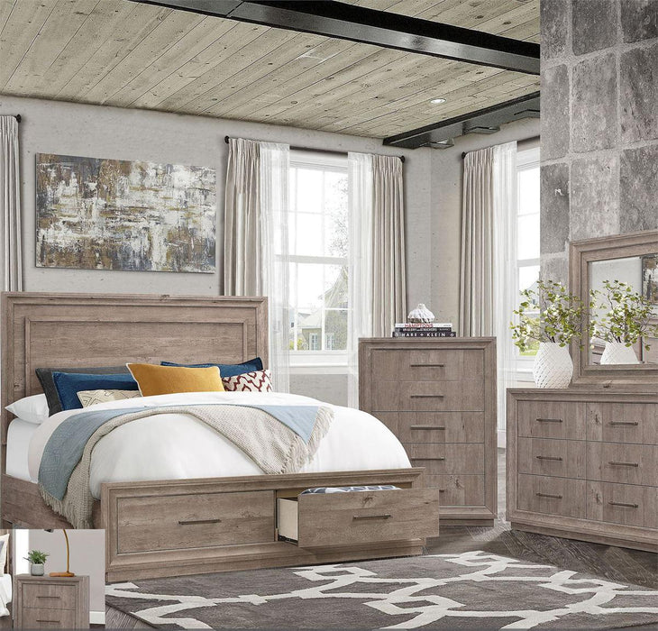 Liberty Furniture Horizons Lighted Mirror in Graystone - Furniture Max (Falls Church,VA) *