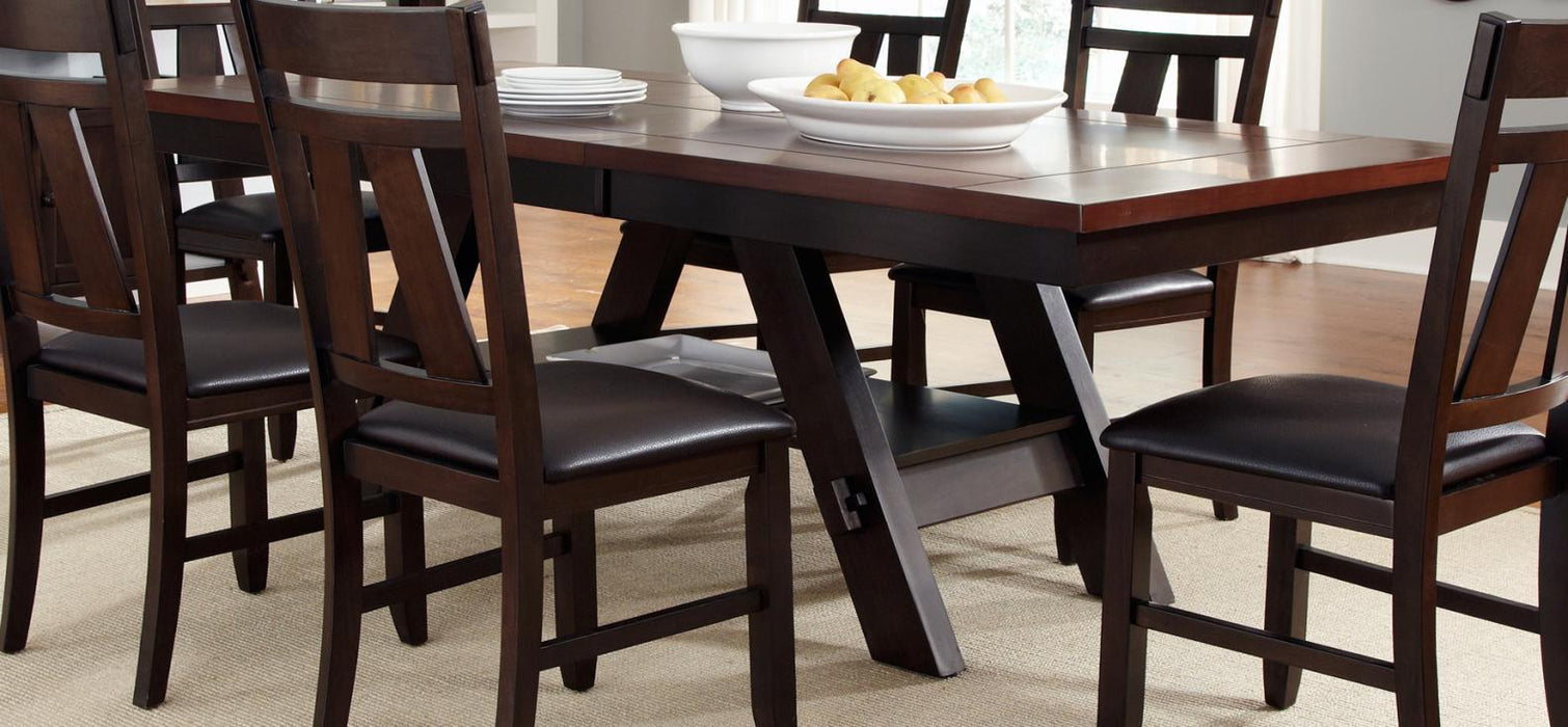 Liberty Furniture Lawson Pedestal Table in Light/Dark Expresso - Furniture Max (Falls Church,VA) *