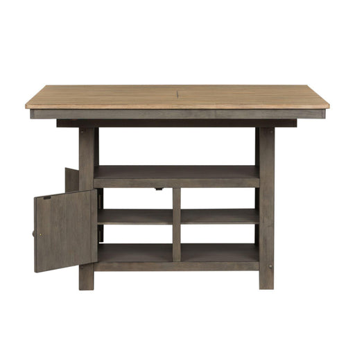 Liberty Furniture Lindsey Farm Kitchen Island in Gray and Sandstone - Furniture Max (Falls Church,VA) *