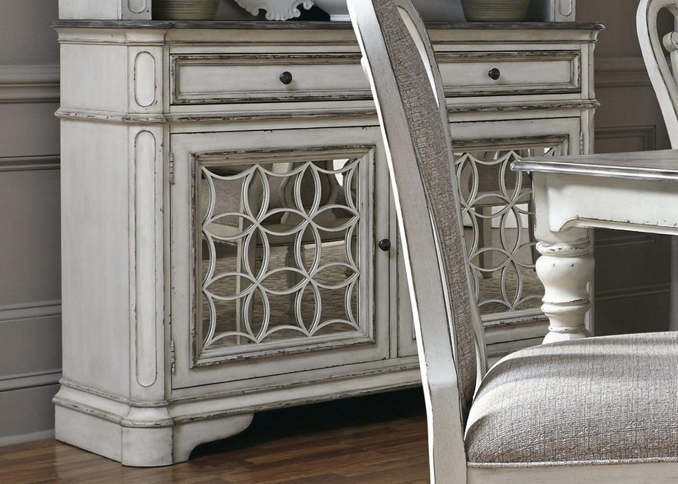 Liberty Furniture Magnolia Manor Buffet in Antique White - Furniture Max (Falls Church,VA) *