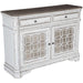 Liberty Furniture Magnolia Manor Buffet in Antique White - Furniture Max (Falls Church,VA) *