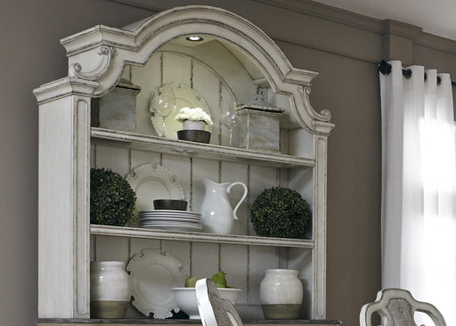 Liberty Furniture Magnolia Manor Hutch in Antique White - Furniture Max (Falls Church,VA) *
