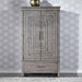 Liberty Furniture Modern Farmhouse Armoire in Dusty Charcoal - Furniture Max (Falls Church,VA) *